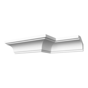 Гладкотянутый карниз Кт-505, 72Hx90мм