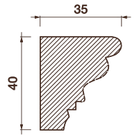 Порезка Дп-113, 40Hx35мм