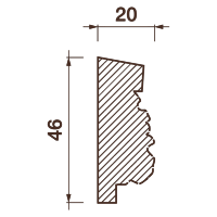 Порезка Дп-114, 46Hx20мм
