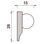 Порезка Дп-116, 26Hx15мм