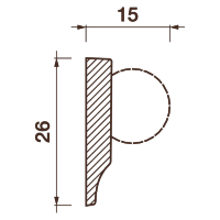 Порезка Дп-116, 26Hx15мм
