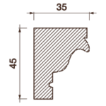 Порезка Дп-124, 45Hx35мм