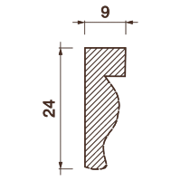 Порезка Дп-128, 23Hx8мм