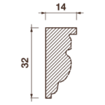 Порезка Дп-132, 32Hx14мм