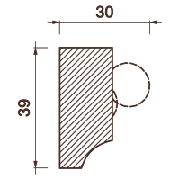 Порезка Дп-146, 39Hx30мм