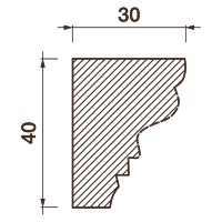 Порезка Дп-159, 40Hx30мм