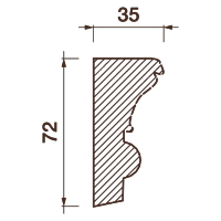 Порезка Дп-164, 72Hx35мм