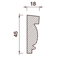 Порезка Дп-165, 45Hx18мм