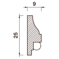 Порезка Дп-167, 25Hx9мм
