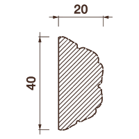 Порезка Дп-18, 40Hx20мм
