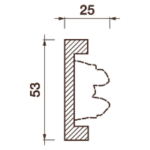 Порезка Дп-2, 53Hx25мм