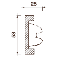 Порезка Дп-2, 53Hx25мм
