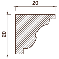 Порезка Дп-25, 20Hx20мм