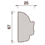 Порезка Дп-27, 67Hx25мм