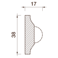 Порезка Дп-40, 38Hx17мм