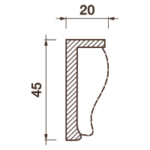 Порезка Дп-41, 45Hx20мм