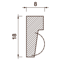 Порезка Дп-44, 18Hx8мм