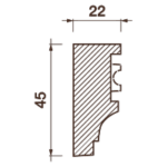 Порезка Дп-51, 45Hx22мм