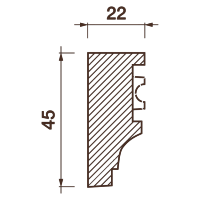 Порезка Дп-51, 45Hx22мм