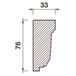Порезка Дп-6, 76Hx33мм