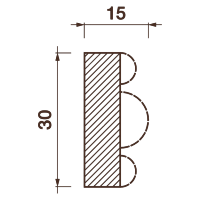 Порезка Дп-77, 30Hx15мм