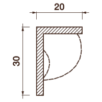 Порезка Дп-8, 30Hx20мм