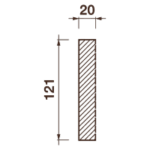 Порезка Дп-82, 121Hx20мм