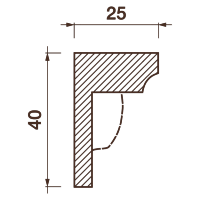 Порезка Дп-92, 40Hx25мм