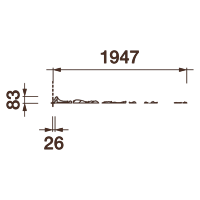 Розетка Др-100, D3895х83мм