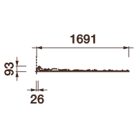Розетка Др-102А, D3383x93мм