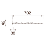 Розетка Др-104А, 1404х933х42мм