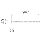 Розетка Др-133А, D1894х49мм