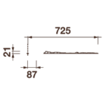 Розетка Др-148, 1451х1025х21мм
