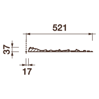 Розетка Др-159, 1042х37мм