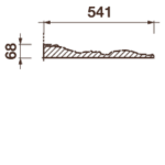 Розетка Др-162, 1082x595x68мм