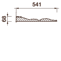 Розетка Др-162, 1082x595x68мм