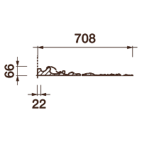 Розетка Др-163, 1416х66мм