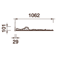 Розетка Др-184, D2124x101мм