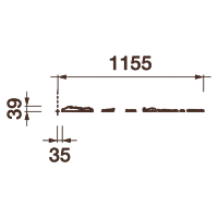 Розетка Др-189, D2310x39мм