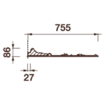 Розетка Др-220, D1510x86мм