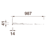 Розетка Др-237, 1975х1178х41мм