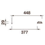 Розетка Др-251, 896х29мм