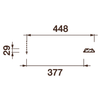 Розетка Др-251, 896х29мм