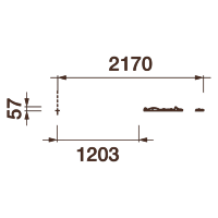 Розетка Др-261, 4340х57мм