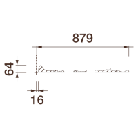 Розетка Др-264, D1759х64мм