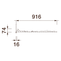 Розетка Др-265, D1832х74мм