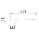 Розетка Др-277, D1704х43мм