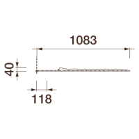 Розетка Др-281, 2166х1410х40мм