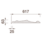 Розетка Др-282, D1234х63мм