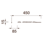 Розетка Др-289, D900х15мм